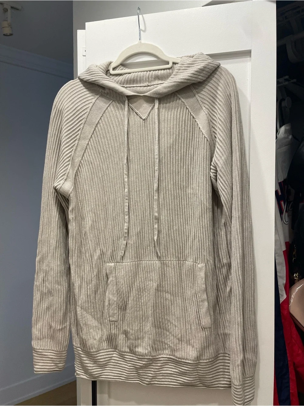 Men's Weston Jon Boucher Ribbed Hoodie Cardigan - Lightweight Casual Pullover